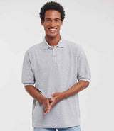 Russell Athletic Poly/Cotton Piqué Polo Shirt | Light Oxford thumbnail 1