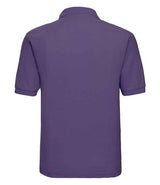 Russell Athletic Poly/Cotton Piqué Polo Shirt | Purple thumbnail 5