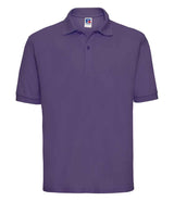 Russell Athletic Poly/Cotton Piqué Polo Shirt | Purple thumbnail 4