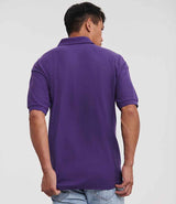 Russell Athletic Poly/Cotton Piqué Polo Shirt | Purple thumbnail 2