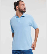Russell Athletic Poly/Cotton Piqué Polo Shirt | Sky Blue thumbnail 1