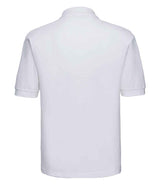 Russell Athletic Poly/Cotton Piqué Polo Shirt | White thumbnail 5