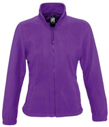 SOL'S Ladies North Fleece Jacket | Dark Purple thumbnail 1