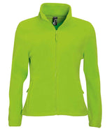 SOL'S Ladies North Fleece Jacket | Lime Green thumbnail 1