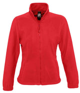 SOL'S Ladies North Fleece Jacket | Red thumbnail 1