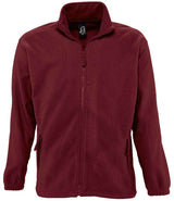 SOL'S North Fleece Jacket | Burgundy thumbnail 1