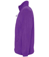 SOL'S North Fleece Jacket | Dark Purple thumbnail 3