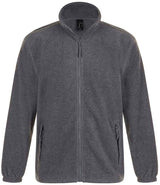 SOL'S North Fleece Jacket | Grey Marl thumbnail 3