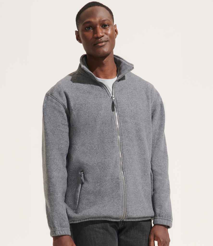 SOL'S North Fleece Jacket | Grey Marl