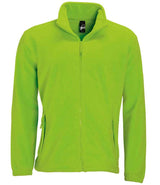SOL'S North Fleece Jacket | Lime Green thumbnail 1