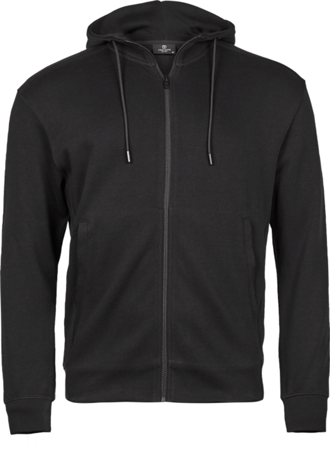 Tee Jays Ribbed Interlock Hooded Full Zip