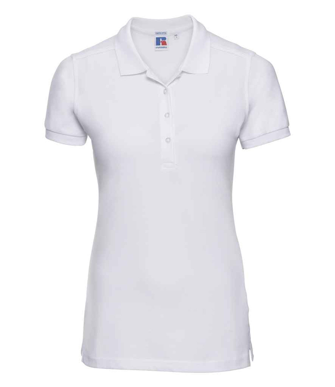 Russell Ladies Stretch Piqué Polo Shirt