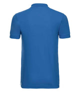 Russell Athletic Stretch Piqué Polo Shirt | Azure thumbnail 5