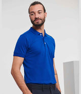 Russell Athletic Stretch Piqué Polo Shirt | Bright Royal thumbnail 3