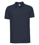 Russell Athletic Stretch Piqué Polo Shirt | French Navy thumbnail 4