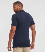 Russell Athletic Stretch Piqué Polo Shirt | French Navy thumbnail 2