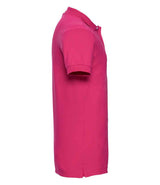 Russell Athletic Stretch Piqué Polo Shirt | Fuchsia thumbnail 6