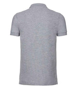 Russell Athletic Stretch Piqué Polo Shirt | Light Oxford thumbnail 5