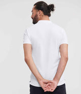 Russell Athletic Stretch Piqué Polo Shirt | White thumbnail 2