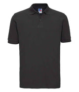 Russell Athletic Classic Cotton Piqué Polo Shirt | Black thumbnail 4