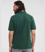 Russell Athletic Classic Cotton Piqué Polo Shirt | Bottle Green thumbnail 2