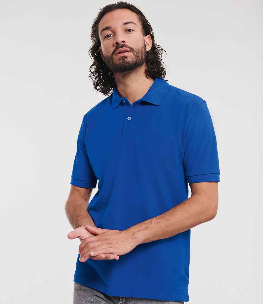 Russell Athletic Classic Cotton Piqué Polo Shirt | Bright Royal