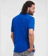 Russell Athletic Classic Cotton Piqué Polo Shirt | Bright Royal thumbnail 2