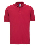 Russell Athletic Classic Cotton Piqué Polo Shirt | Classic Red thumbnail 4