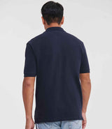 Russell Athletic Classic Cotton Piqué Polo Shirt | French Navy thumbnail 2