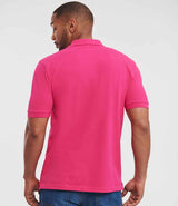 Russell Athletic Classic Cotton Piqué Polo Shirt | Fuchsia thumbnail 2