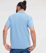 Russell Athletic Classic Cotton Piqué Polo Shirt | Sky Blue thumbnail 2