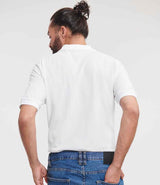 Russell Athletic Classic Cotton Piqué Polo Shirt | White thumbnail 2