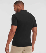 Russell Athletic Authentic Eco Piqué Polo Shirt | Black thumbnail 2