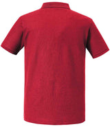 Russell Athletic Authentic Eco Piqué Polo Shirt | Classic Red thumbnail 5
