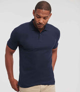 Russell Athletic Authentic Eco Piqué Polo Shirt | French Navy thumbnail 1