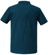 Russell Athletic Authentic Eco Piqué Polo Shirt | Petrol Blue thumbnail 5