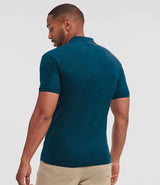 Russell Athletic Authentic Eco Piqué Polo Shirt | Petrol Blue thumbnail 2