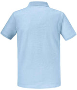 Russell Athletic Authentic Eco Piqué Polo Shirt | Sky Blue thumbnail 4