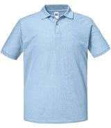 Russell Athletic Authentic Eco Piqué Polo Shirt | Sky Blue thumbnail 3