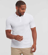 Russell Athletic Authentic Eco Piqué Polo Shirt | White thumbnail 1
