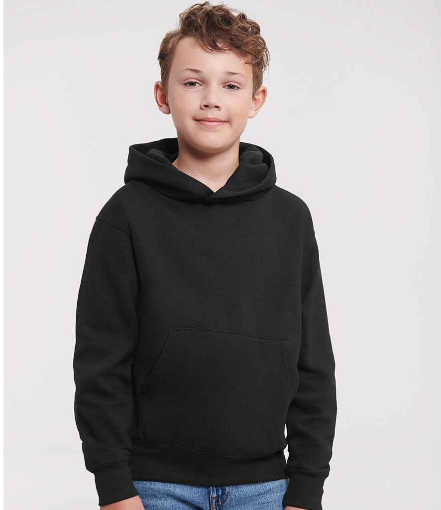 Russell Athletic Kids Hooded Sweatshirt | Black