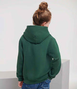 Russell Athletic Kids Hooded Sweatshirt | Bottle Green thumbnail 2