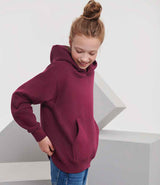 Russell Athletic Kids Hooded Sweatshirt | Burgundy thumbnail 3