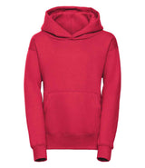 Russell Athletic Kids Hooded Sweatshirt | Classic Red thumbnail 4