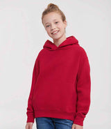 Russell Athletic Kids Hooded Sweatshirt | Classic Red thumbnail 1
