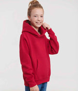 Russell Athletic Kids Hooded Sweatshirt | Classic Red thumbnail 3