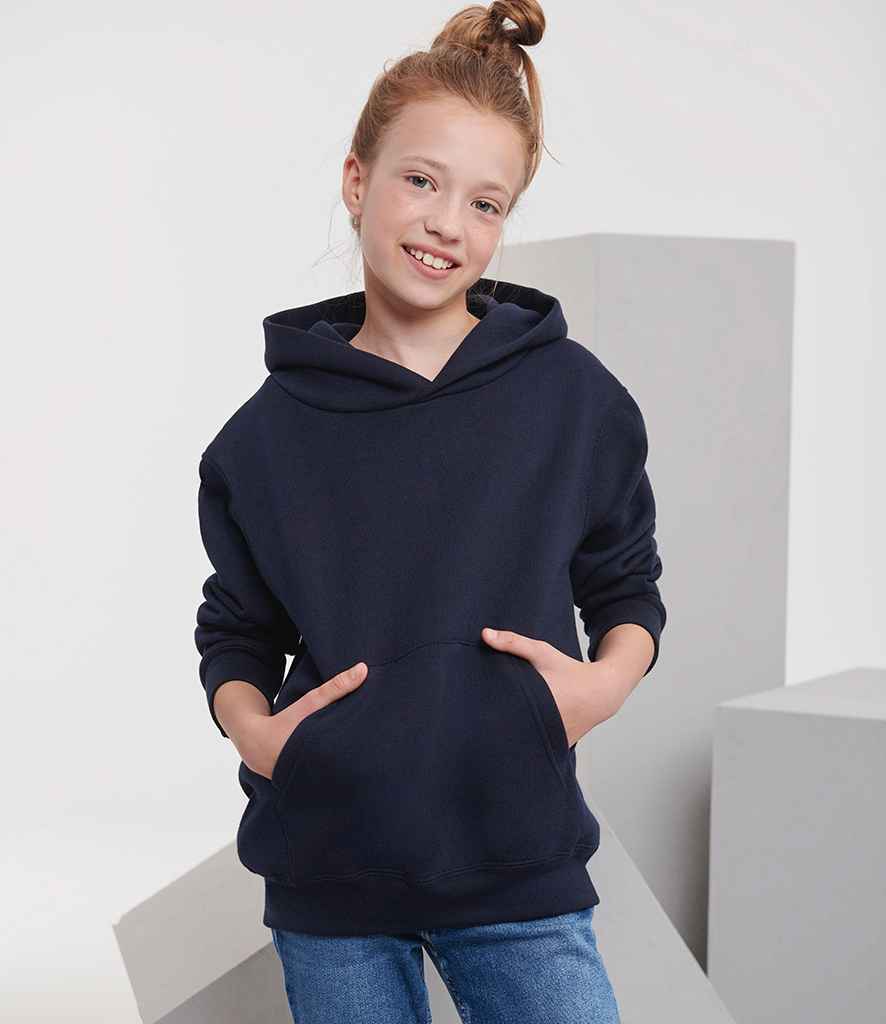 Russell Athletic Kids Hooded Sweatshirt | French Navy
