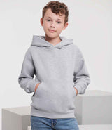 Russell Athletic Kids Hooded Sweatshirt | Light Oxford thumbnail 1