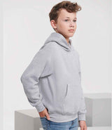 Russell Athletic Kids Hooded Sweatshirt | Light Oxford thumbnail 3