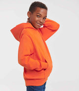Russell Athletic Kids Hooded Sweatshirt | Orange thumbnail 3